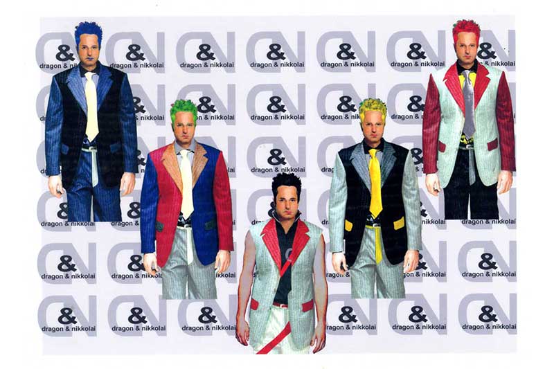 fashion collection for men designed by Nikola Kitanovic (dragon&nikkolai)